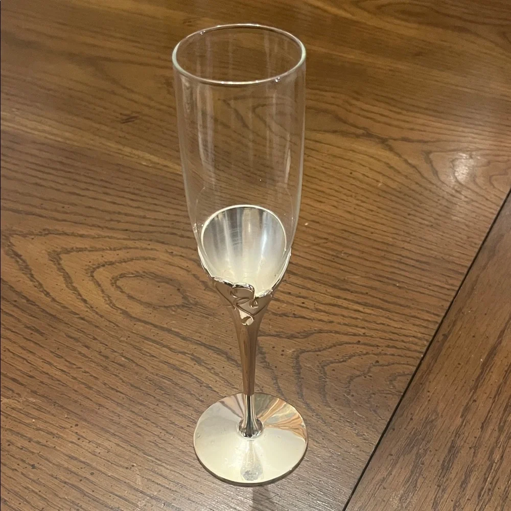 Lenox‎ True Love Silver Plated Champagne Flute